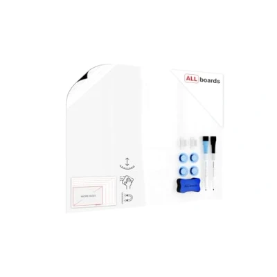 Afbeelding van Zelfklevend whiteboard 120 x 90 cm, magneetbord + gratis