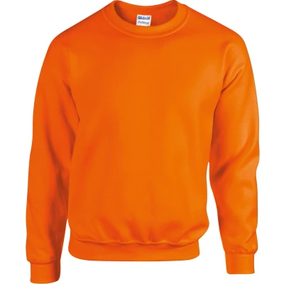 Afbeelding van Gildan Heavy Blend Adult Crewneck Sweatshirt GI18000 Safety Orange