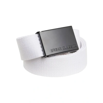 Afbeelding van Urban Classics Single Riem, Heren, Maat: One Size, White