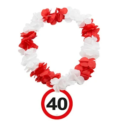 Afbeelding van Hawaii Krans Verkeersbord 40