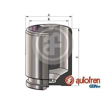 Afbeelding van AUTOFREN SEINSA D025778 Zuiger, remklauw 38 Achteras MOBIS