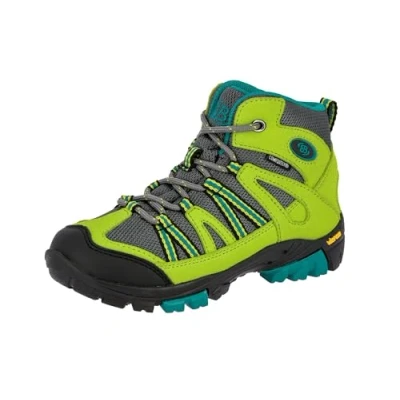 Afbeelding van Brütting Ohio High, Chaussures de Randonnée Hautes Mixte, Jaune Lemon Grau Blau Blau, 41 EU