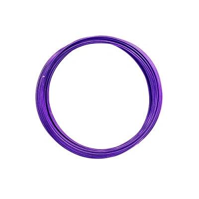 Afbeelding van Vaessen Creative Aluminium aansluitkabel 2 mm 5 m paars