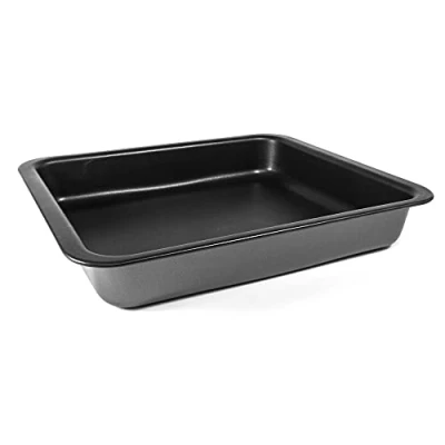 Afbeelding van Moneta Eden Braadslede Rechthoek 29x25 cm Gerecycled Aluminium Zwart