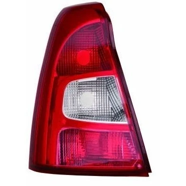 Afbeelding van ABAKUS 551 1987L LD UE Achterlicht Links Buitenste deel PY21W, P21W, P21/5W Zonder lamphouder, gloeilamp DACIA: Logan I Saloon