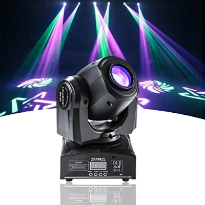 Afbeelding van ZKYMZL Bewegingskoplampen 8 LED lampen GOBO Rainbow DJ Lights Disco 15 Kleuren 9/11 Kanalen Strobe DMX512 Control KTV Club Party