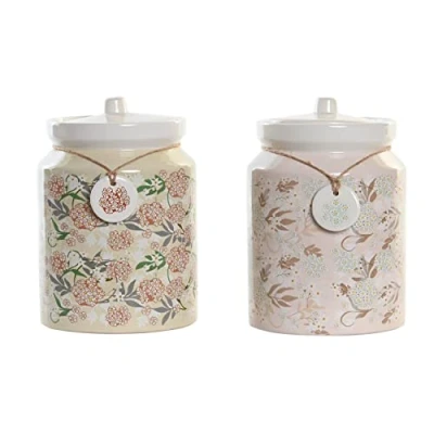 Afbeelding van Tin DKD Home Decor 15 x 21 cm Dolomite Traditioneel (2 Stuks)