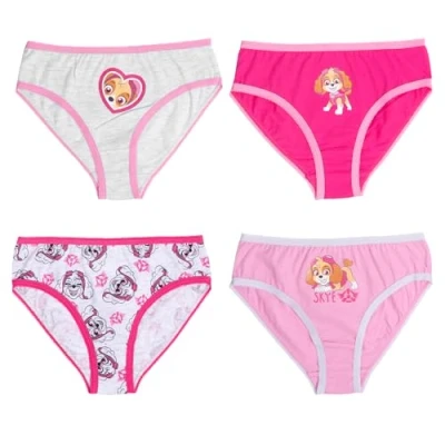 Afbeelding van Paw Patrol Set van 4 meisjesslips, roze, Roze