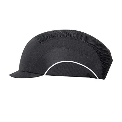 Afbeelding van JSP ABT000 001 100 hardcap A1+ baseballpet 2,5 cm micro peak zwart