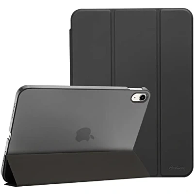 Afbeelding van ProCase Beschermhoes voor iPad 10.Genaration 10,9 inch 2022 model A2696 A2757, licht en dun, compatibel met 10 Genaration 2022, zwart