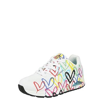 Image de Skechers Femme Uno Spread The Love Basket, Blanc, 35 EU