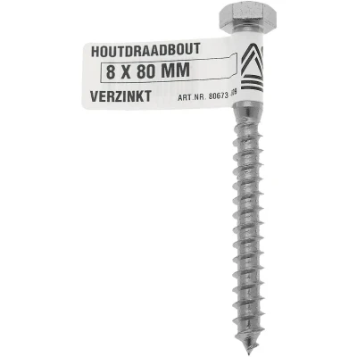 Afbeelding van Houtdraadbout 8x40mm Deltafix