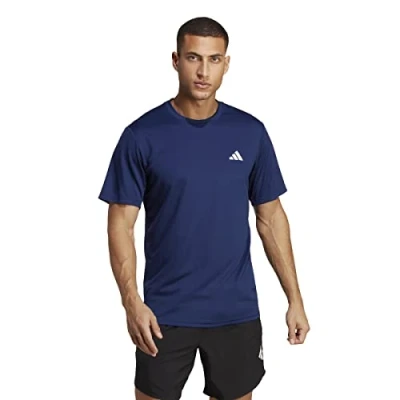 Image de adidas Homme Train Essentials Training Tee, Dark Blue/White, M