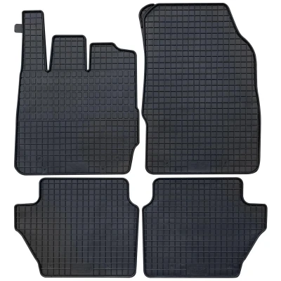 Afbeelding van Petex 38510 Vloermatset Rubber voor en achter 4 zwart FORD: Fiesta Mk6 Saloon