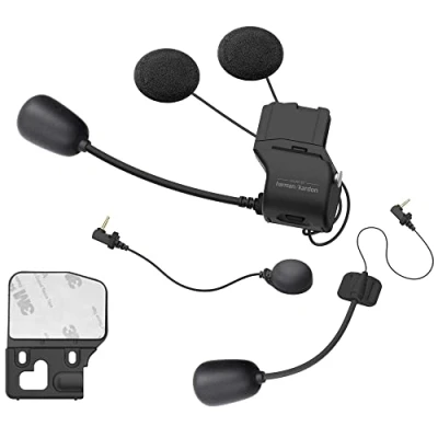 Afbeelding van Sena Harman Kardon universele klemset voor volwassenen 50S, met luidspreker en microfoon, zwart, Eén maat