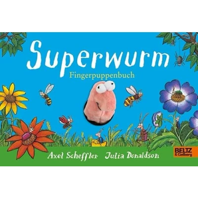 Afbeelding van Superwurm Fingerpuppenbuch