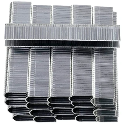 Afbeelding van AERZETIX C58785 5000 stuks U vorm nietjes 12x6.3x1.2 mm voor nietmachine laagspanning kabels nietaccessoires hout bekleding staal