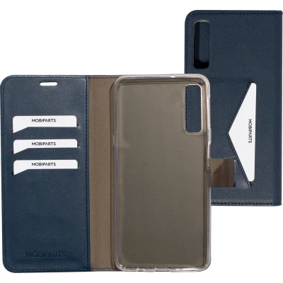 Afbeelding van Mobiparts Classic Wallet Case Samsung Galaxy A7 (2018) Blue
