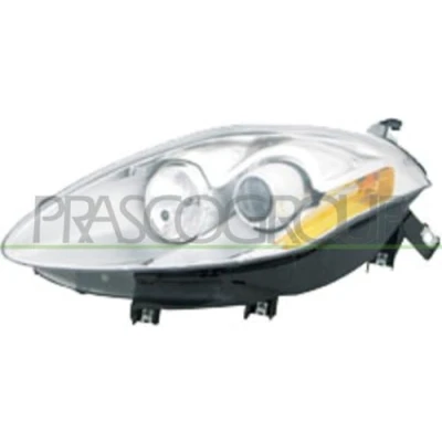 Afbeelding van PRASCO FT1384904 Koplampen Links H1/H1 Geel voor rechtsrijdend verkeer Met elektromotor regelmotor LWR FIAT: BRAVO 2
