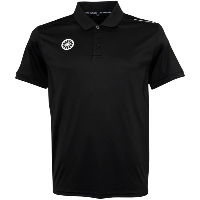 Afbeelding van The Indian Maharadja Jaipur Performance Polo Hockeyshirt Heren Black S Zwart
