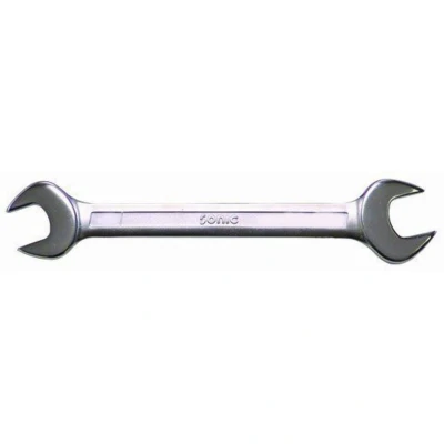 Afbeelding van SONIC 4140607 Dubbele steeksleutel 123 6x7 Chroom vanadium staal gepolijst, mat verchroomd