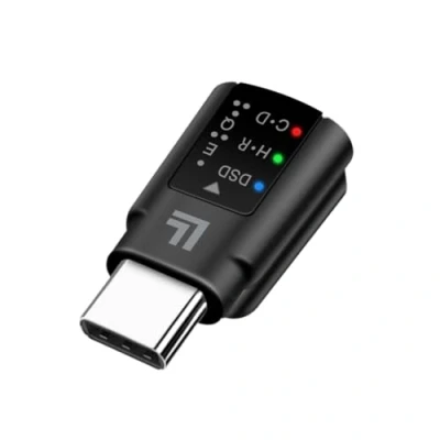 Afbeelding van LogiLink UA0424 DAC audio adapter voor smartphones/tablet/laptops, USB C (mannelijk) naar 3,5 mm (vrouwelijk), bijvoorbeeld het aansluiten van hoofdtelefoon met stekker op telefoons