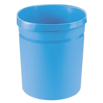 Afbeelding van Han Ha 18190 54 Papierbak Grip 18 Liter Met 2 Grijpranden Trend Colour Lichtblauw