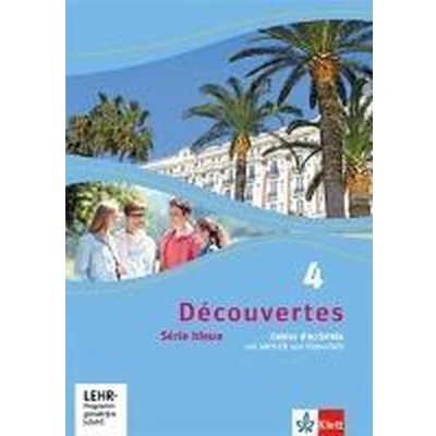 Afbeelding van Découvertes Série bleue 4. Cahier d&#039;activités mit MP3 CD und Video DVD