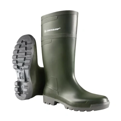 Afbeelding van Dunlop W486711 Hobby Knielaarzen PVC Groen Heren