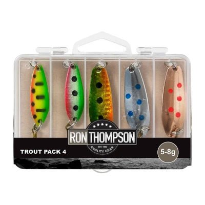 Afbeelding van Ron Thompson Trout Pack 4 Inc. Box (5stuks) (5 8g) Lepel