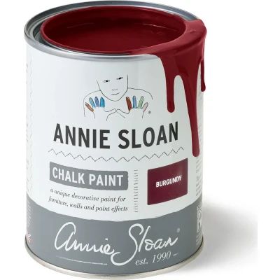 Afbeelding van Annie Sloan dieprode krijtverf Burgundy Dress it up 1 Liter / Rood