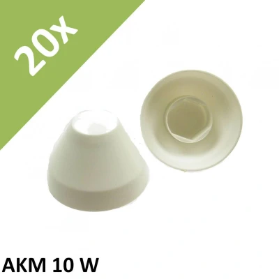 Afbeelding van Fischer AKM 10 W Afdekkap 80972 20 stuk(s)