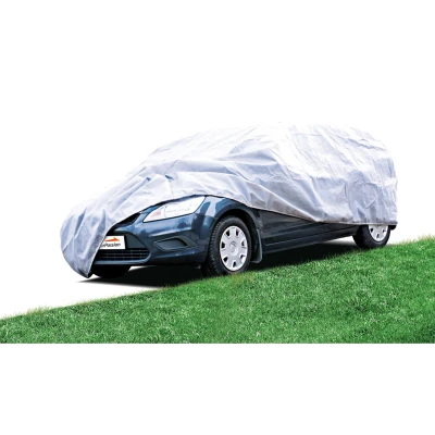 Afbeelding van CARPASSION 10025 Autohoes volledig bedekkend L 450 150 Grijs FORD: Focus Mk1 Estate, MERCEDES BENZ: B Class, BMW: 1 Hatchback