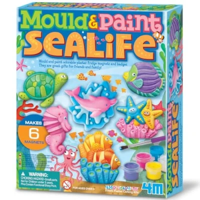 Image de 4M CREA KIT DE MOULAGE: LA VIE MARINE