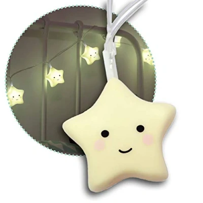 Afbeelding van reer Lumilu 52195 Lichtketting met sterren, geel