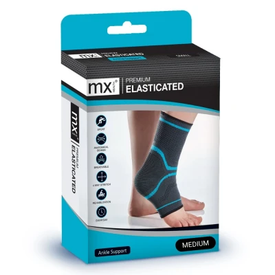 Afbeelding van MX Health Premium Ankle Support Elastic M 1ST