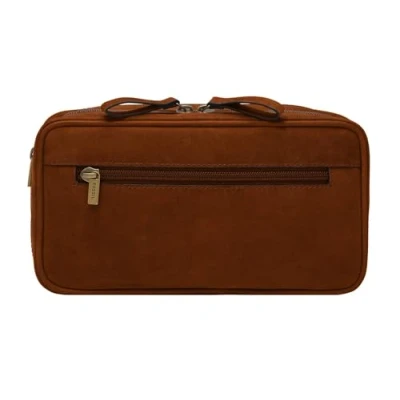 Afbeelding van FOSSIL Cosmetische tas Travel Dopp Kit Medium Brown Bruine