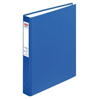Afbeelding van Herlitz maX.file protect ringbinder A5 formaat 2 ringen 25 mm blauw