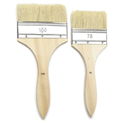 Afbeelding van Pébéo 950650 Pochette de 2 Spalters Manche Longue Soies Beau Blanc