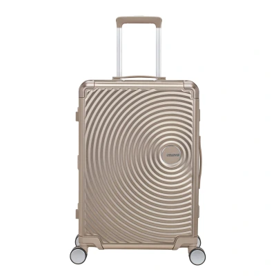 Afbeelding van American Tourister Soundbox Alu Spinner 68/25 TSA bronze