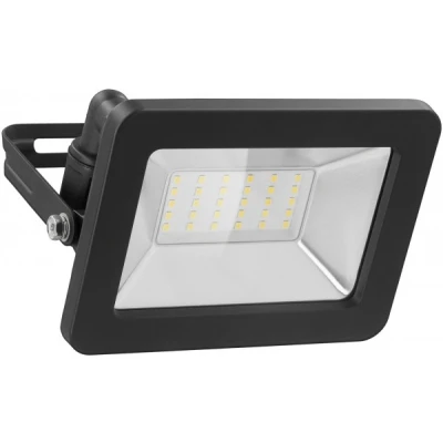 Afbeelding van Goobay LED buitenspot, 30 W met 2550 lm, neutraal wit licht (4000 K) en M16 wartel, geschikt voor buitengebruik (IP65)