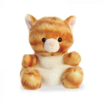 Afbeelding van Aurora Knuffel Palm Pals Kat Oranje 13 Cm