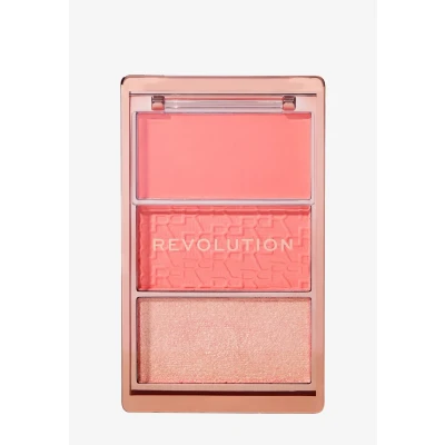 Afbeelding van Makeup Revolution Blush ICON Palette Authentic Peach Rouge, Maat: 2.8 g,