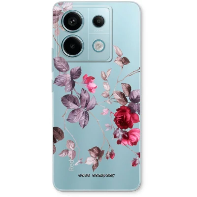 Afbeelding van Case Company® hoesje geschikt voor Xiaomi Redmi Note 13 Pro 5G Mooie bloemen Soft Cover Telefoonhoesje Bescherming aan alle Kanten en Schermrand
