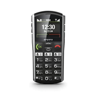 Image de Téléphone mobile Emporia Simplicity 2G Mini SIM 32 Mo 2.8&quot; Black