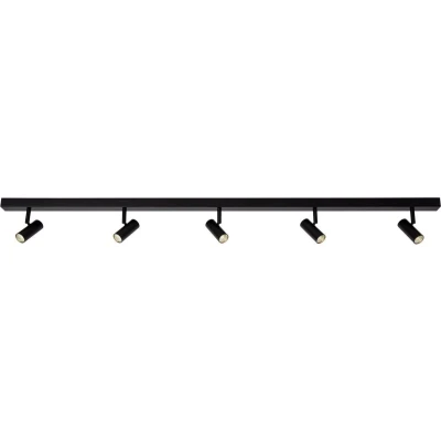 Afbeelding van Nordlux Omari spot 5x Moodmaker™ 3 step dimmable LED module zwart