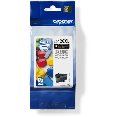 Afbeelding van Brother Inktcartridge, 6.000 Pagina&#039;s, Oem Lc 426xlbk, Zwart Inktcartridge