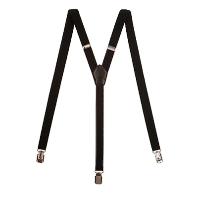 Afbeelding van Volledig verstelbare schouderbanden, extra sterk, met 3 clips/printpatroon, 4 cm, zwart.