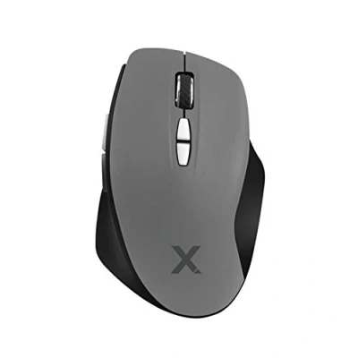 Afbeelding van approx Muis optisch 7 knoppen draadloos 2.4 GHz USB draadloze ontvanger zwart en grijs