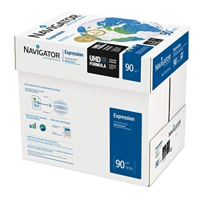 Image de Antalis Navigator Ramette de 500 feuilles extra blanc A4 90 grammes Lot 5